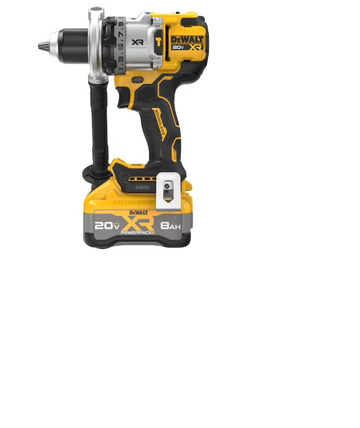 Dewalt Hammer Drill DEWALT, 20V MAX* XR Brushless Cordless 1/2in