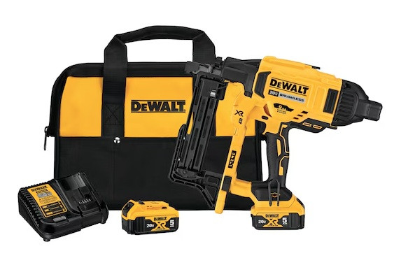 Brad Nailer Dewalt Concrete Nail Battery Operated Dewalt Nail Gun