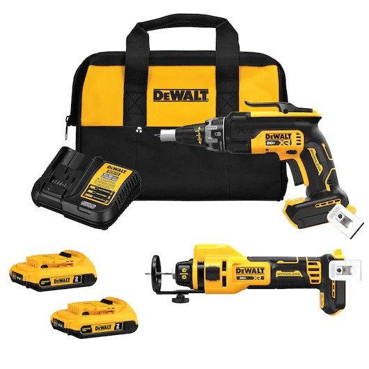Brushless Drywall Screwgun Dewalt Dcf620d2 Cordless Screw Gun