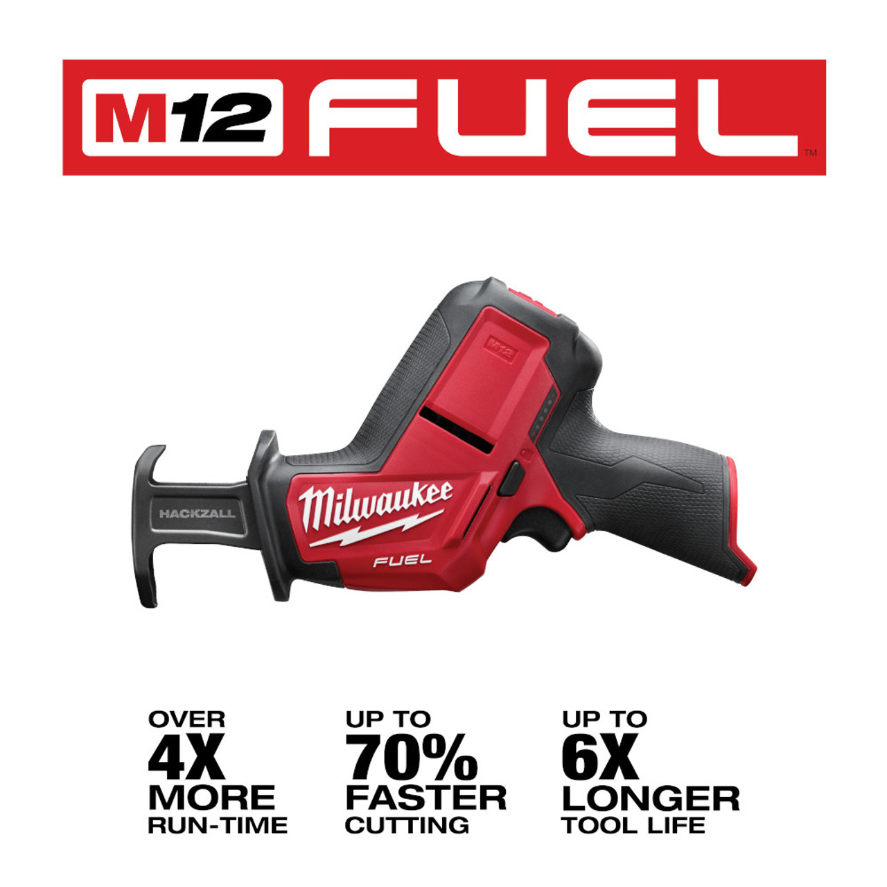 M12 FUEL 12 Volt Lithium-Ion Brushless Cordless HACKZALL Reciprocating Saw  Tool Only