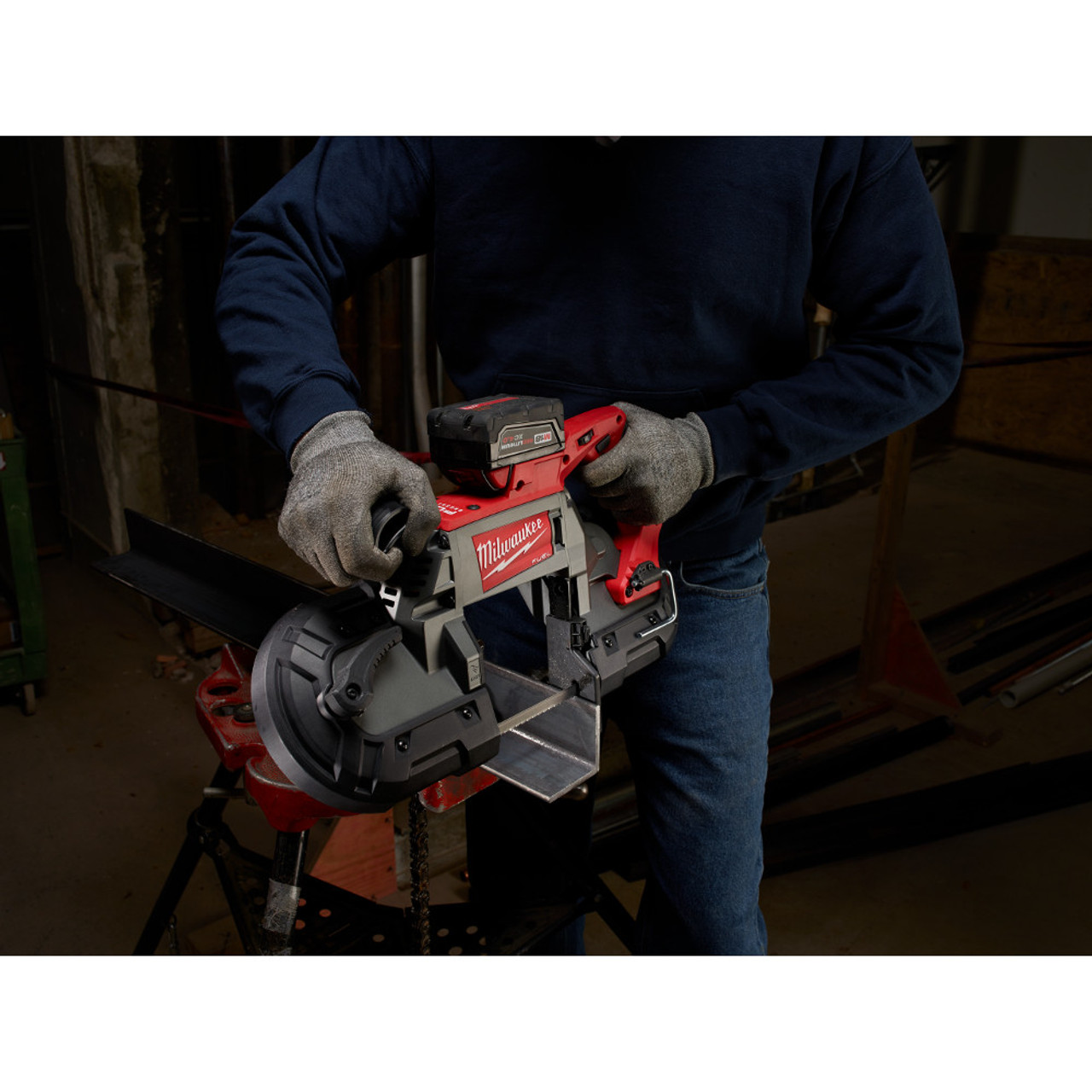 M18 FUEL 18 Volt Lithium Ion Brushless Cordless Deep Cut Band Saw