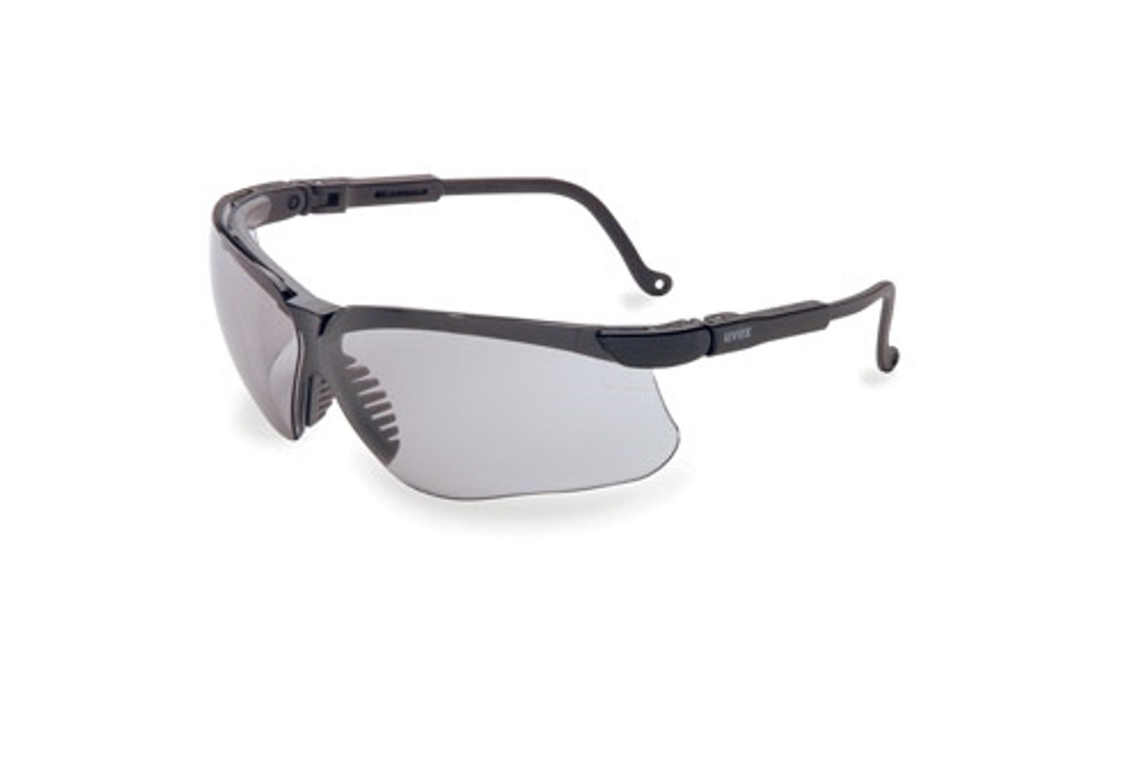 Comfortable Black Wrap Safety Glasses, Protective Eyewear