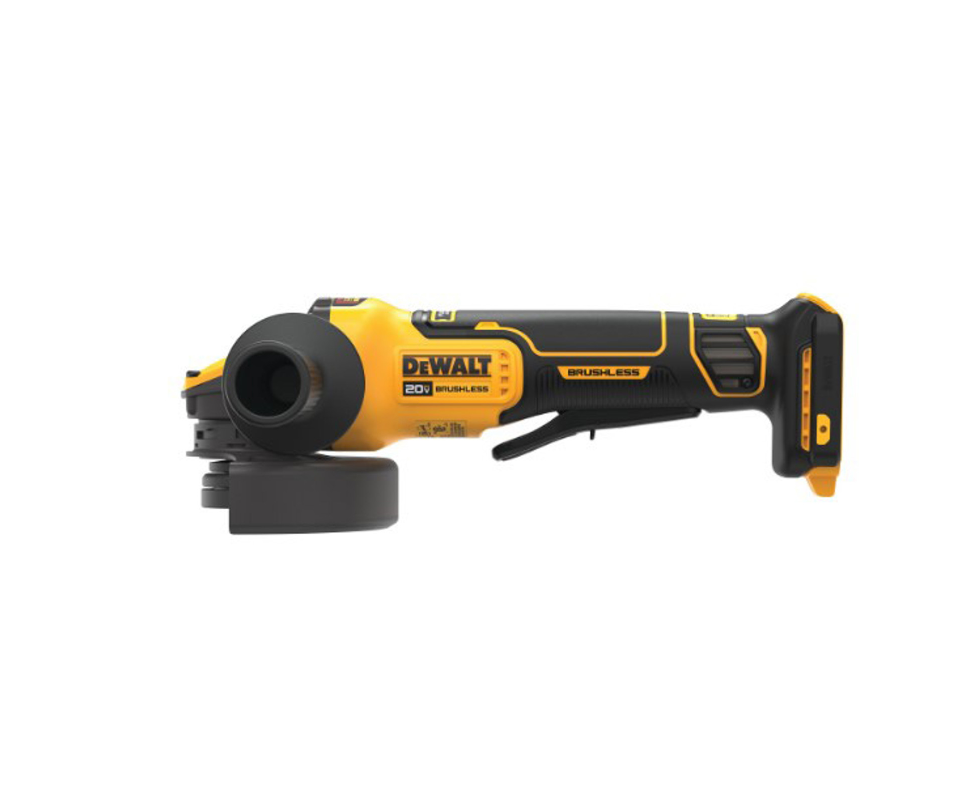 Dewalt 20V MAX 4 1/2" 5" Brushless Cordless Paddle Switch Angle Grinder with Flexvolt Advantage