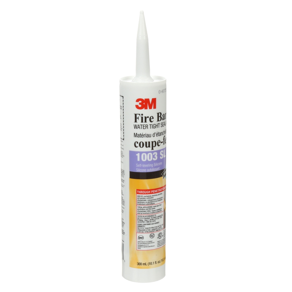 3M 1003SL, Fire Barrier Water Tight Sealant, 10.1 fl. Oz (300 mL)