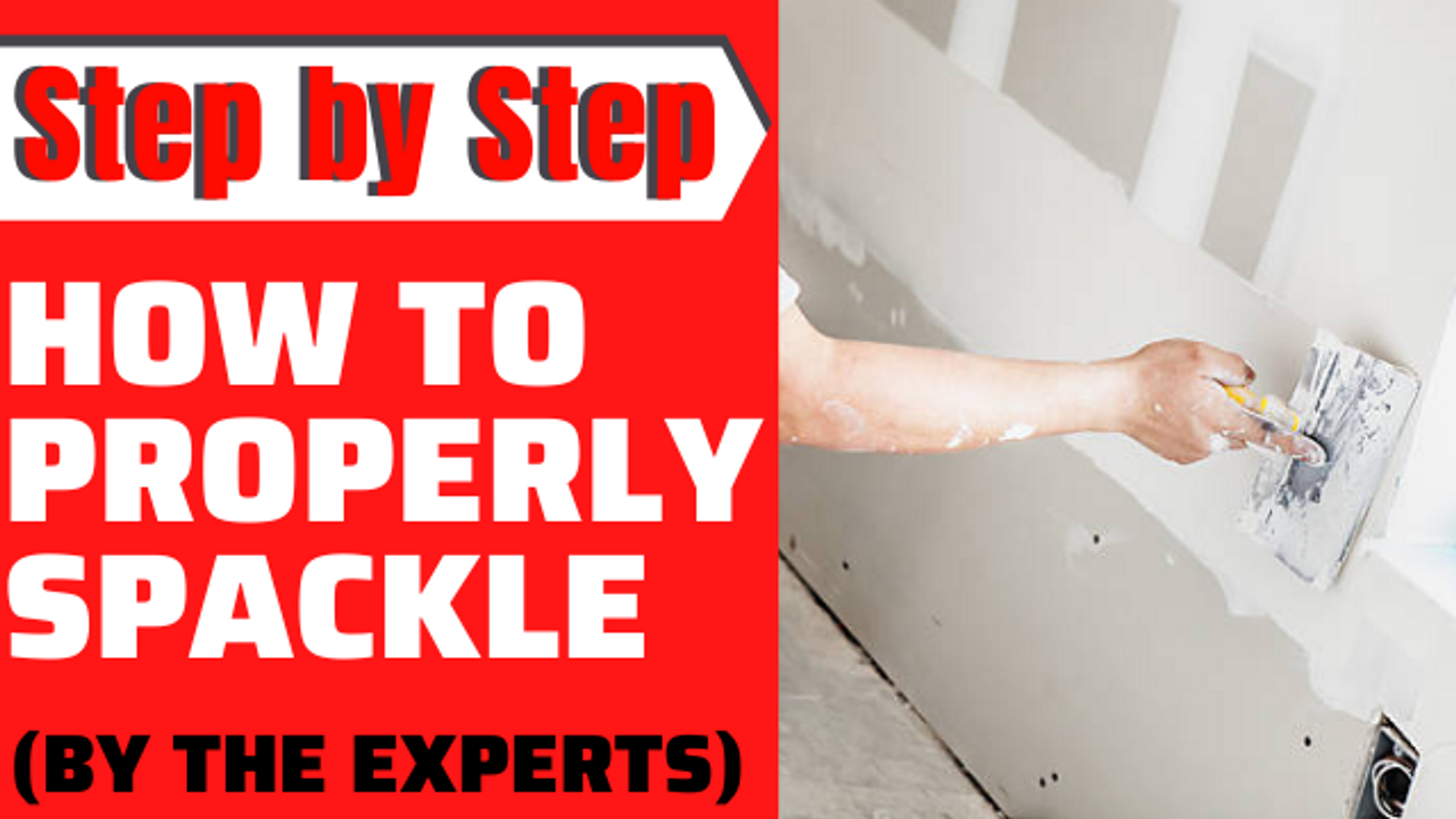 How To Properly Spackle Step By Step Guide Edmonton Fasteners