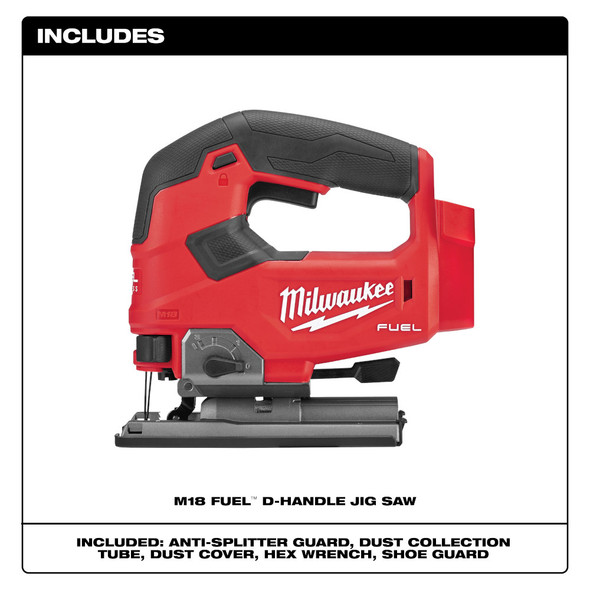 Milwaukee 2737-20 M18 FUEL™ D-handle Jig Saw