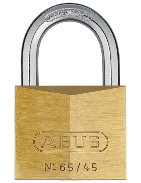 Abus 65-45KD Padlock Brass - Keyed Different