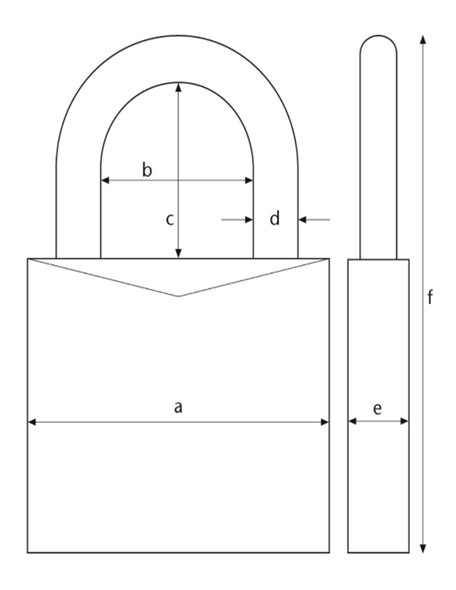 TITALIUM Padlock