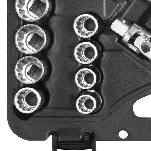 JET 600324 20pc 12-point 1/2" Drive Socket Wrench Set SAE