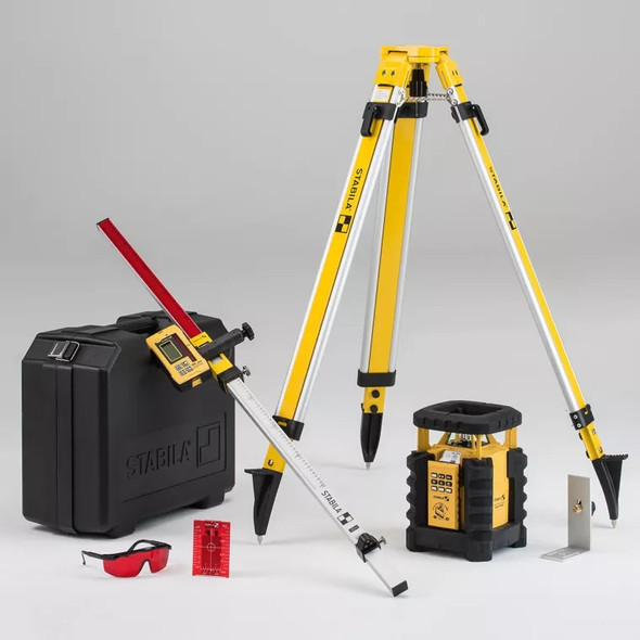 M18™ Red Exterior Dual Slope Rotary Laser Level Kit