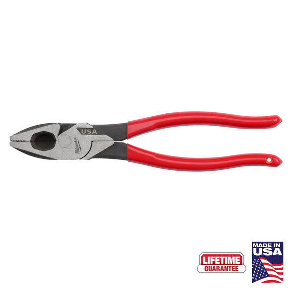 9" Lineman's Dipped Grip Pliers (USA)