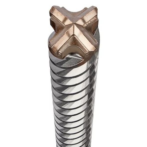 Dewalt DW5816 7/8" x 21-1/2" High Impact 4 Cutter Carbide Drill Bits, SDS Max Shank, Rock Carbide™ Tip, 4 Flute Design, 16" Usable Length