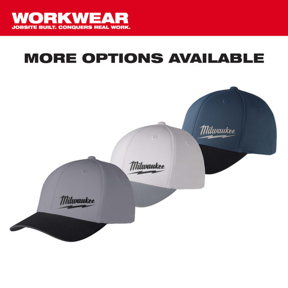 Milwaukee 507 Series WORKSKIN™ Performance Fitted Hat L-XL