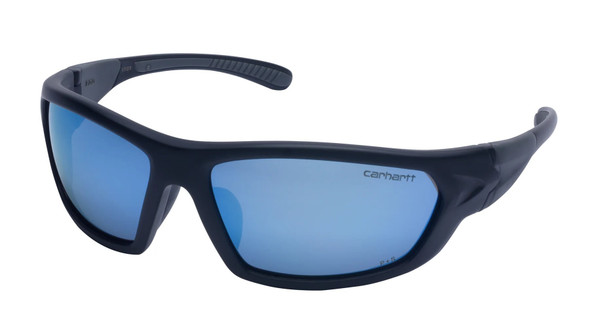 Carbondale Safety Sunglasses - Anti-Fog - Ice Blue Mirror