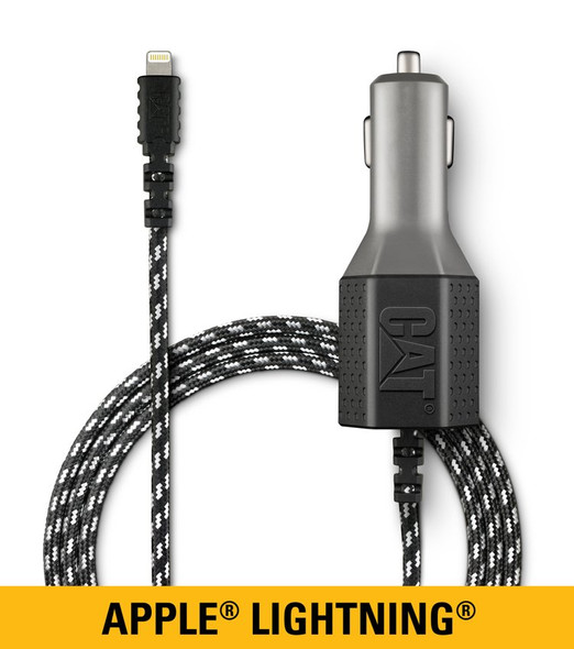Certified Apple Lightning Vehicle Charger – 4.8A-Dual USD Port