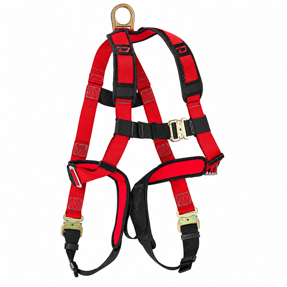 Dynamic Safety FP1001D/XL Dyna-Pro CSA certified Class A fall protection harness, X-Large, 400 lb capacity.