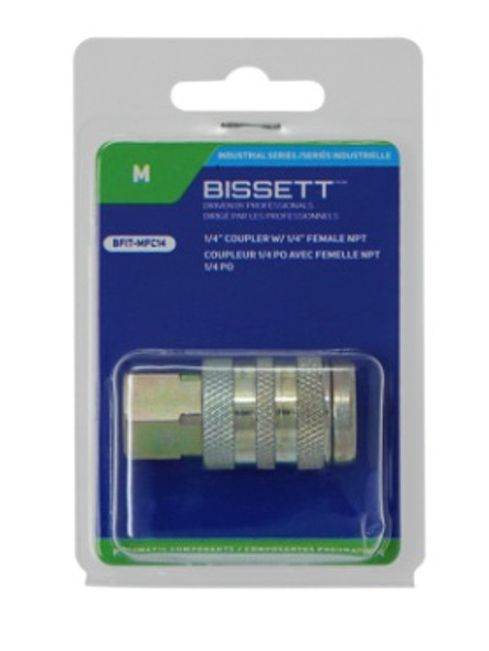 Bissett Coupler 1/4" Female NPT, Type M