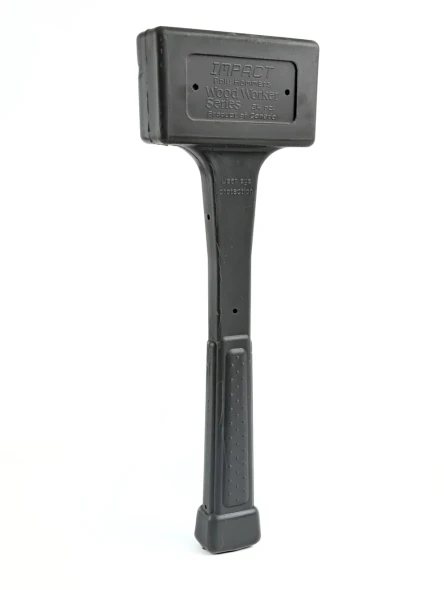 Impact Poly 34OZIPHW Wood Worker Series 34 oz dead blow hammer with grey non-marring head and integrated handle.