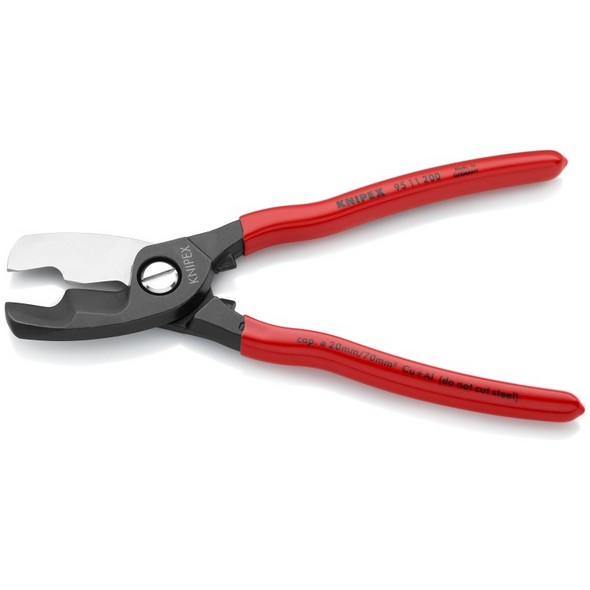 Clean and smooth cut without crushing and deformation.