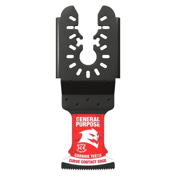 1-1/4″ Universal Fit Carbide Oscillating Blade for General Purpose Cuts 1-Pack