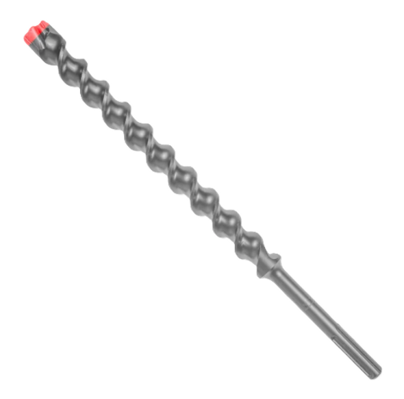 1-3/8" x 16" x 21" Rebar Demon SDS-Max 4-Cutter Carbide-Tipped Hammer Drill Bit, OAL
