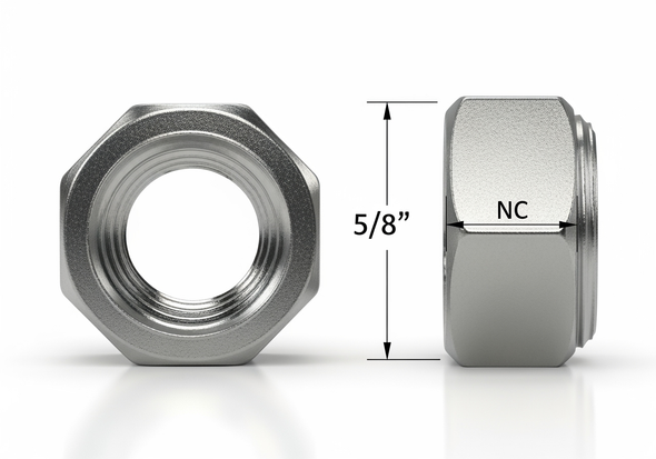 5/8" NC B8M 316 Stainless Steel