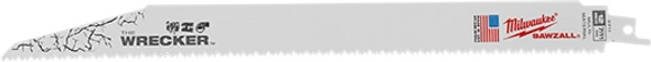 capability of cutting nail embedded wood, plastics and a variety of metals.