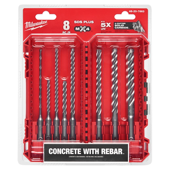 Engineered with rebar guards to provide maximum durability in hard aggregate and rebar.