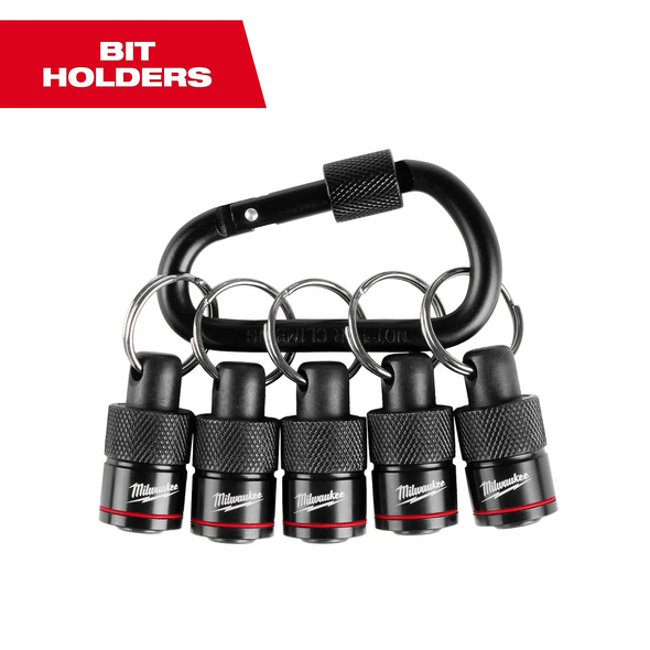 Made from forged steel, the bit holders offer a durable design.
