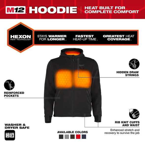 Whether facing freezing outdoor temperatures or navigating spaces with minimal heat indoors, this hoodie adapts to its environment to deliver effective heat in any condition. Whether facing freezing outdoor temperatures or navigating spaces with minimal heat indoors, this hoodie adapts to its environment to deliver effective heat in any condition.