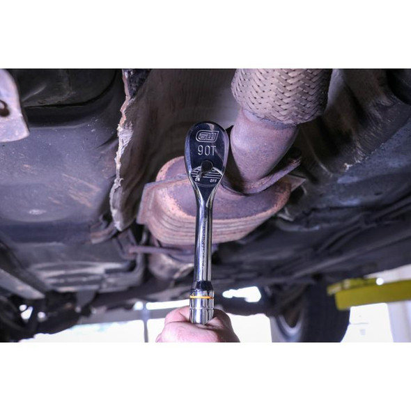 GearWrench 81211T 3/8 in Drive 90-Tooth 8 in Teardrop Ratchet