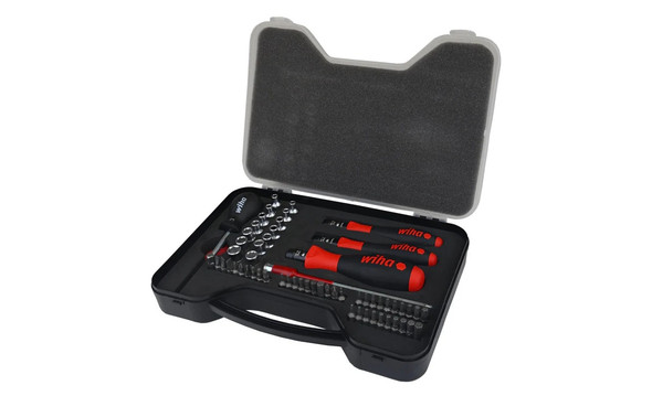 Wiha 28589 59 Piece TorqueVario-S Bit Set