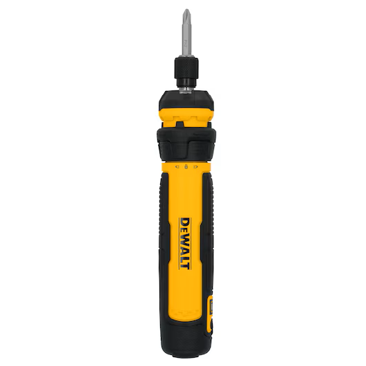 DEWALT DWHT66719 14-Piece Cordless Screwdriver Set – 4V MAX FLEXDRIVE™ Control – 44 in-lbs Torque – Includes 12 Bits & USB-C Cable
