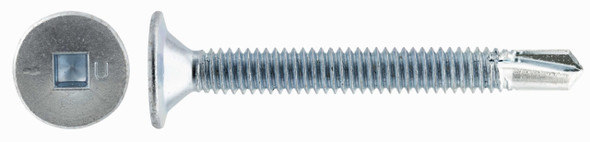 UCAN TRW10114B #10-24 x 1-1/4-inch Wafer Head Zinc Plated Self-Drilling Screws