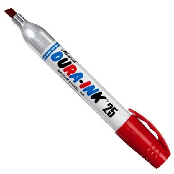 Markal 96222 DURA-INK 25 permanent ink marker Red