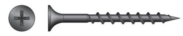 Quik-Drive DWC158PS #6 x 1 5/8" Collated Drywall Screw