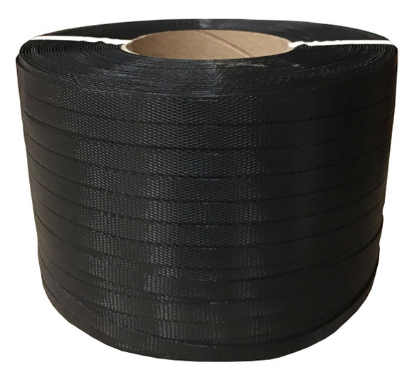 Core Black Poly Strapping 1/2" x .020 - 3,300 ft