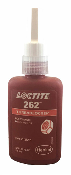 High Strength, Red Threadlock - 50ml