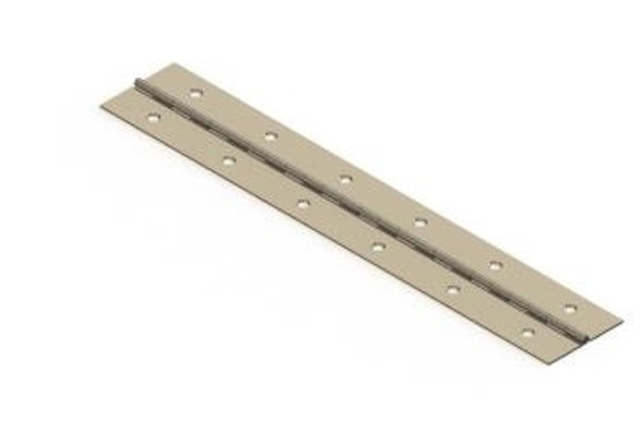 1-1/16" Nickel Plated Piano Hinge