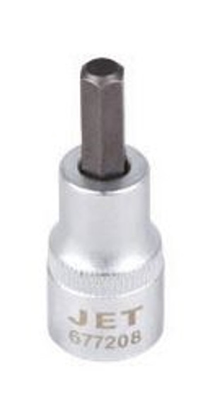 JET 677256 3/8" DR x 6 mm S2 2" Long Hex Bit Socket