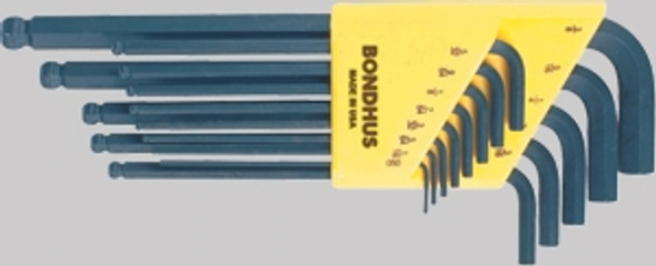 Bondhus 10999 9Pc (1.5-10MM) Ballpoint L-Key Set