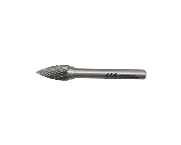 Carbide Burrs SF Tree Pointed End 3/8" x 3/4"