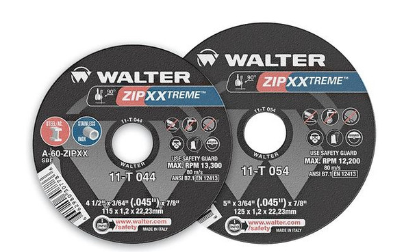 Walter 11-T 074 7" x 1/16" x 7/8" ZIP XXTREME Cut Off Wheel - Type 1