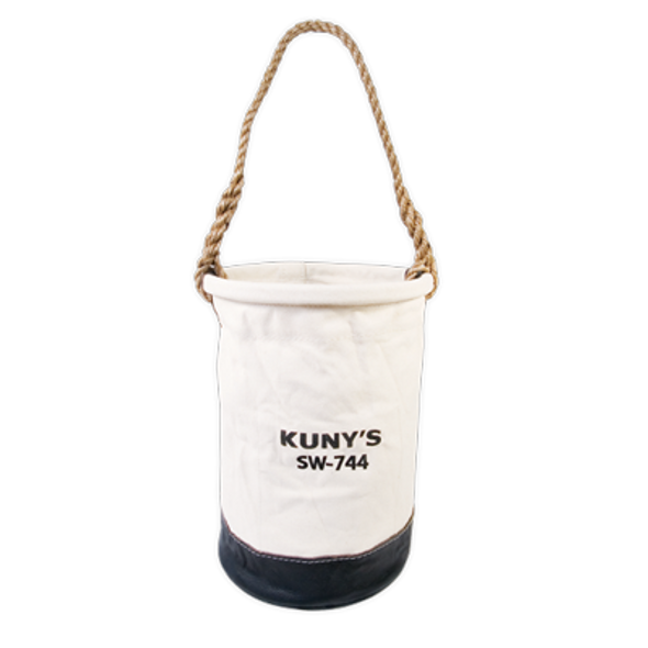 Kuny's SW744 12" Leather Bottom Utility Bucket