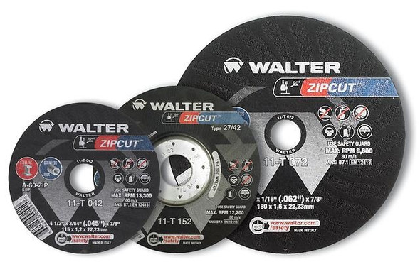 Walter 11-T 062 6" x 3/64" x 7/8" ZIPCUT Cut Off Wheel