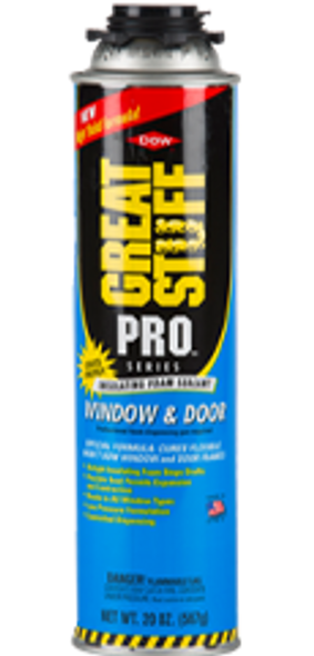 Dow 217041 GREAT STUFF PRO, Window and Door Insulating Gun Foam Sealant