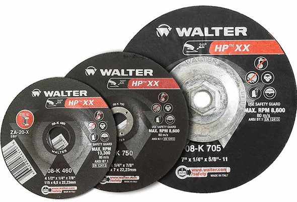 Walter 08-K 450 HP XX Grinding Wheel 1/4"