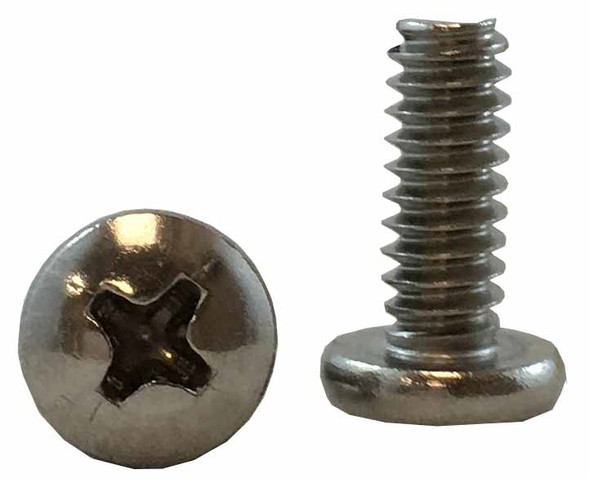 Machine Screw #10-24 x 3/4" - Round Head Phillips - Stainless Steel