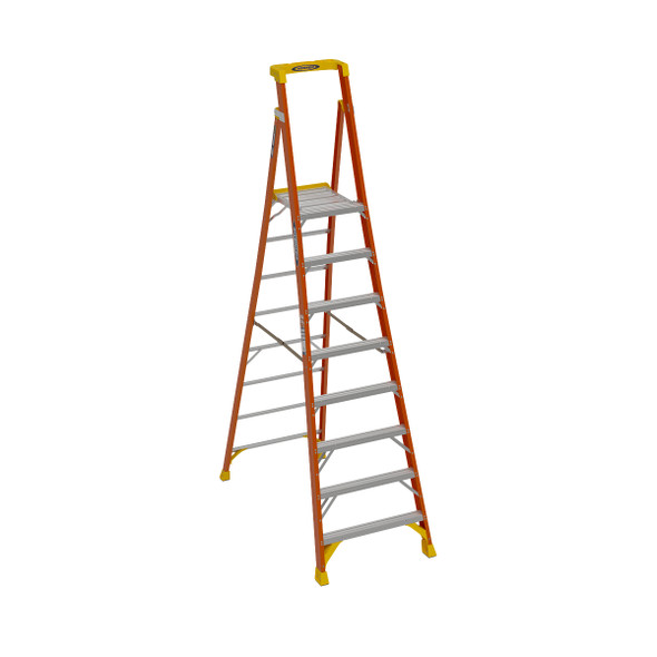 8 ft Type IA Fiberglass Podium Ladder