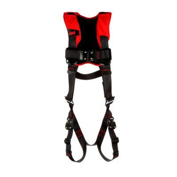 3M Protecta Comfort Vest-Style Harness 1161428C, Black, X-Large